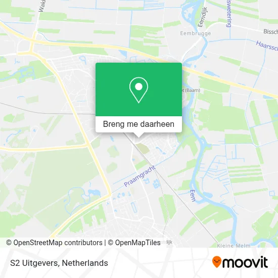 S2 Uitgevers kaart