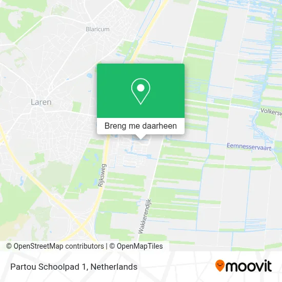 Partou Schoolpad 1 kaart