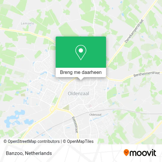 Banzoo kaart