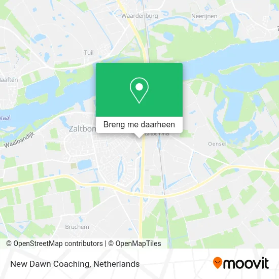 New Dawn Coaching kaart