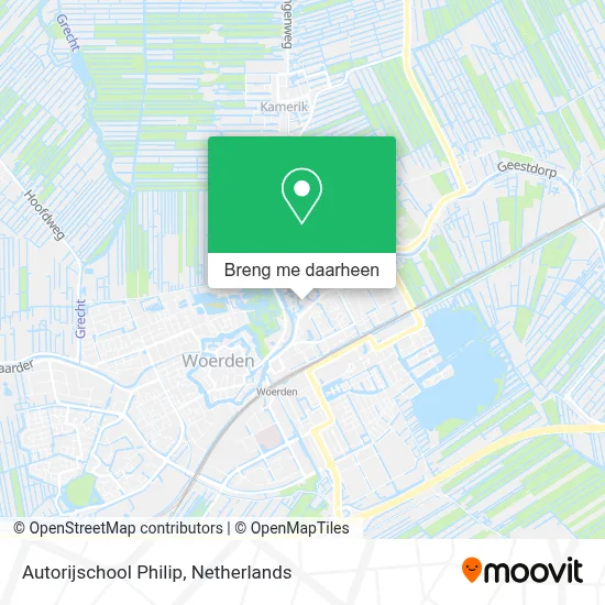 Autorijschool Philip kaart