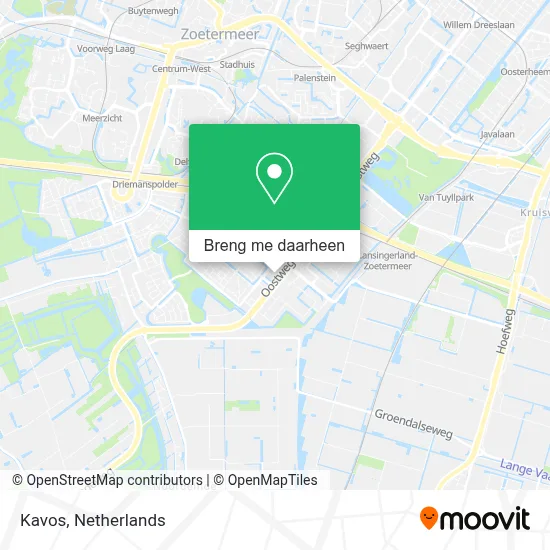 Kavos kaart