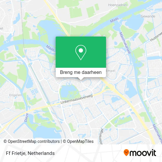 Ff Frietje kaart