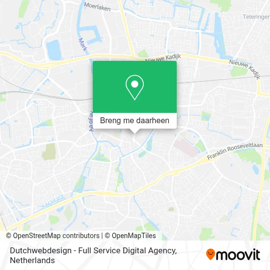 Dutchwebdesign - Full Service Digital Agency kaart