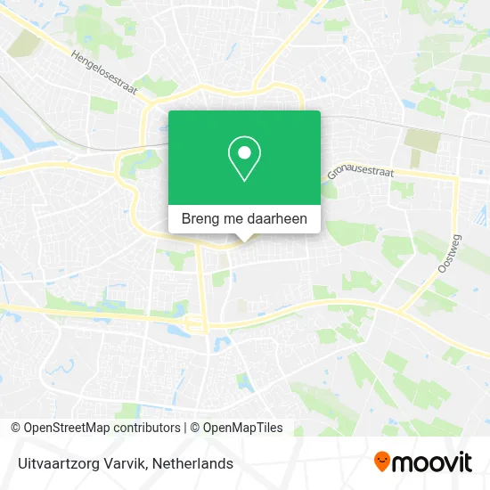 Uitvaartzorg Varvik kaart