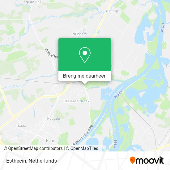 Esthecin kaart