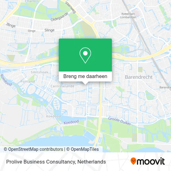 Prolive Business Consultancy kaart