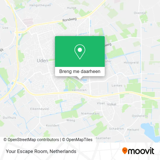 Your Escape Room kaart