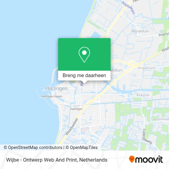 Wijbe - Ontwerp Web And Print kaart