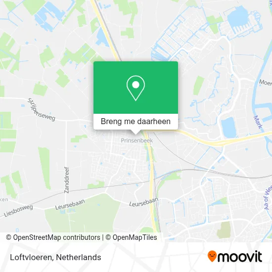 Loftvloeren kaart