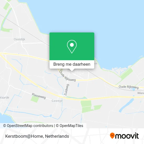 Kerstboom@Home kaart