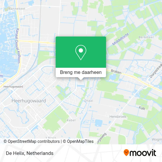 De Helix kaart