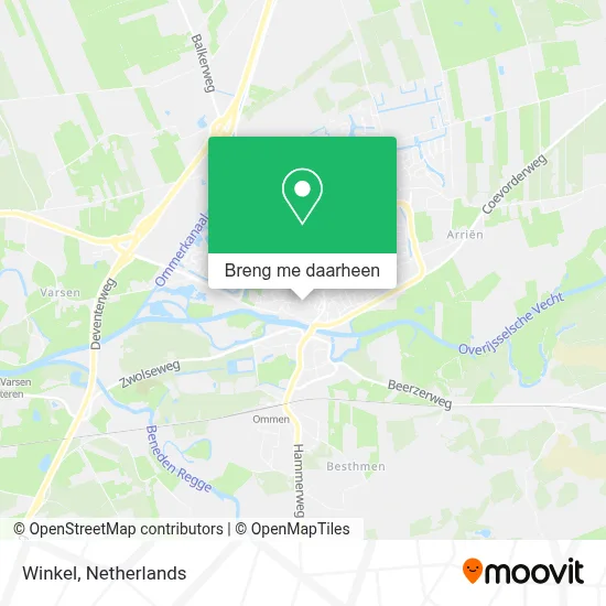 Winkel kaart