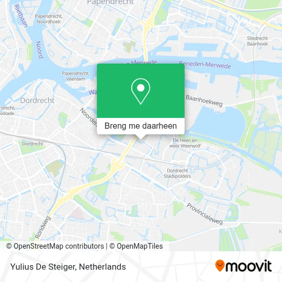 Yulius De Steiger kaart
