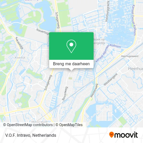 V.O.F. Intravo kaart