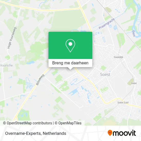 Overname-Experts kaart