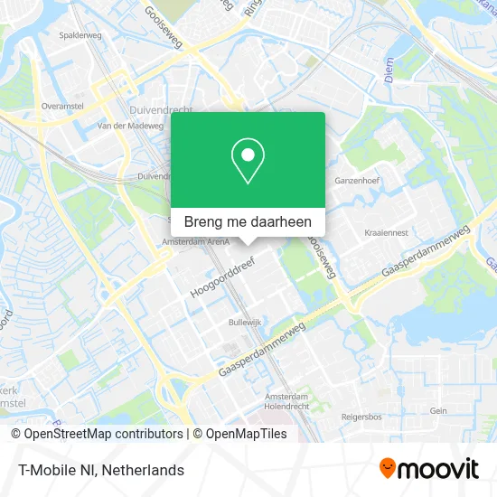 T-Mobile Nl kaart