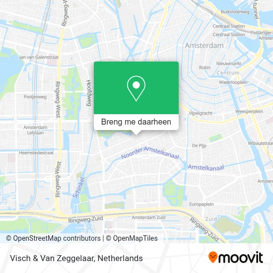 Visch & Van Zeggelaar kaart
