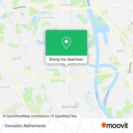 Geosales kaart