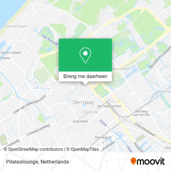 Pilateslounge kaart