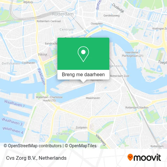 Cvs Zorg B.V. kaart