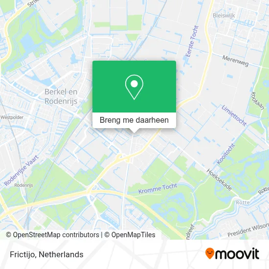 Frictijo kaart
