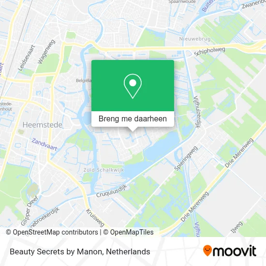 Beauty Secrets by Manon kaart