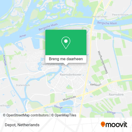 Depot kaart