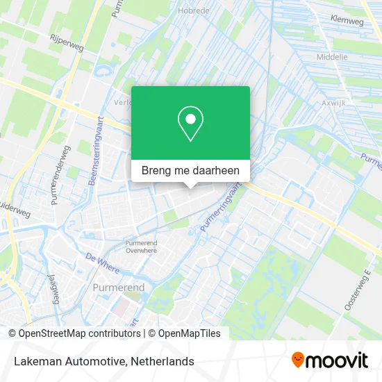 Lakeman Automotive kaart