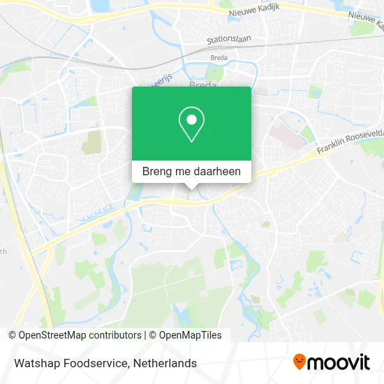 Watshap Foodservice kaart