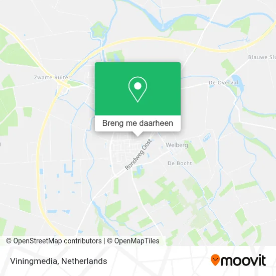 Viningmedia kaart