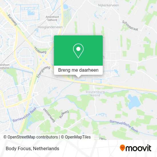 Body Focus kaart