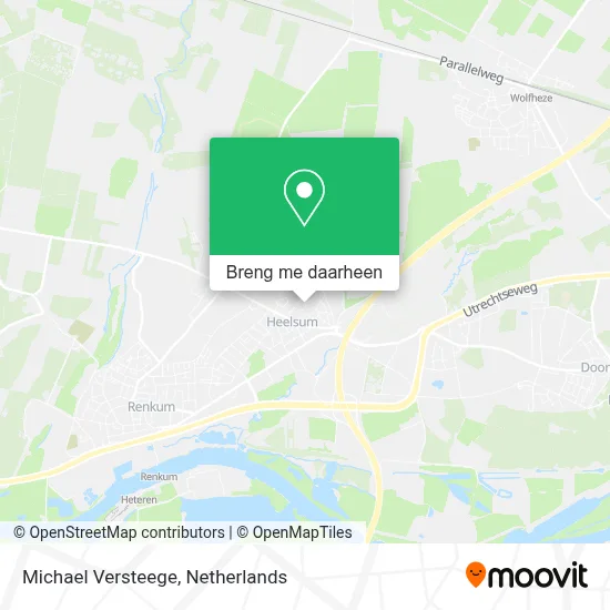 Michael Versteege kaart