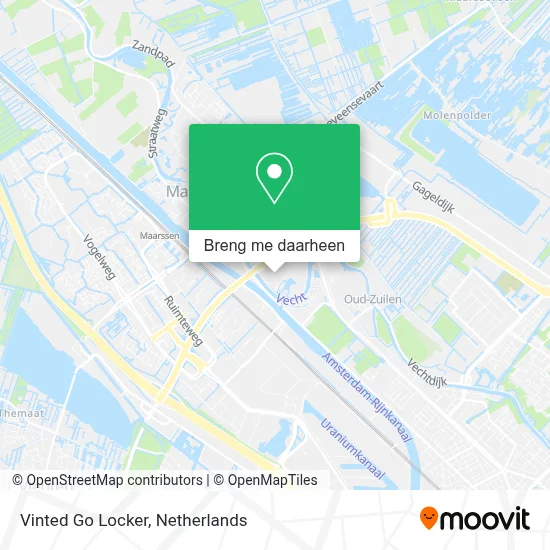 Vinted Go Locker kaart