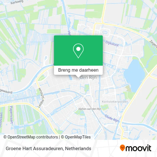 Groene Hart Assuradeuren kaart