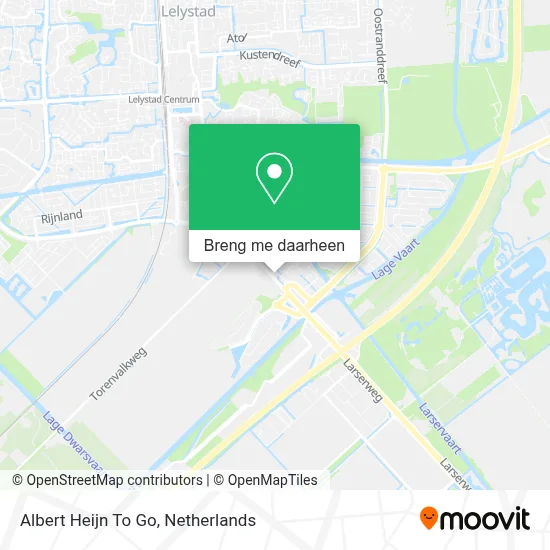 Albert Heijn To Go kaart