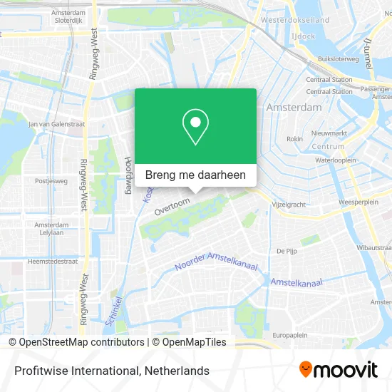 Profitwise International kaart