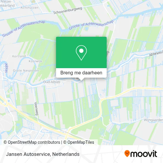 Jansen Autoservice kaart