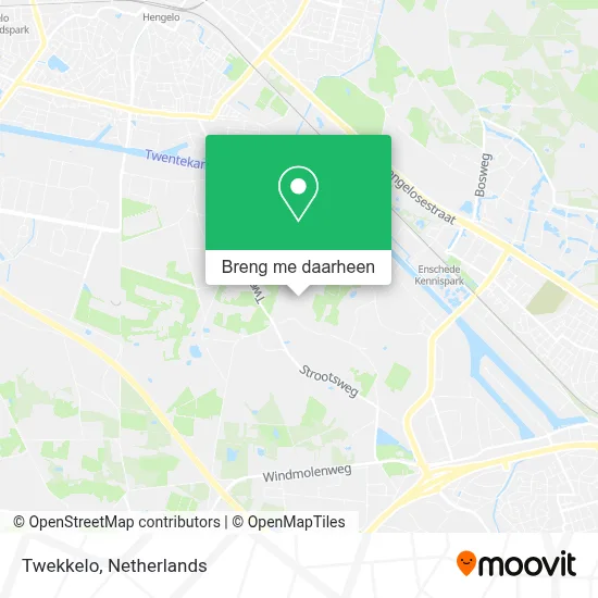Twekkelo kaart
