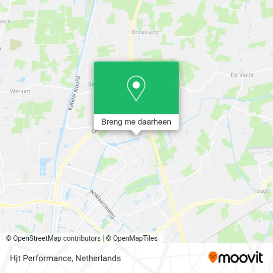 Hjt Performance kaart