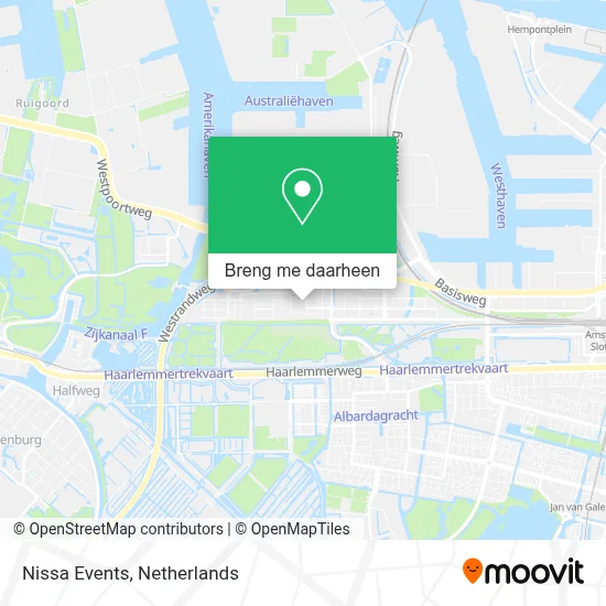Nissa Events kaart