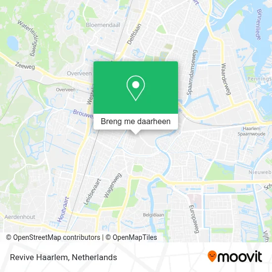 Revive Haarlem kaart