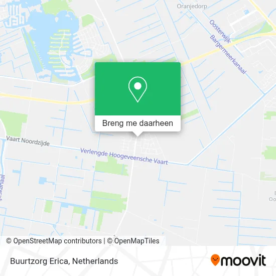 Buurtzorg Erica kaart