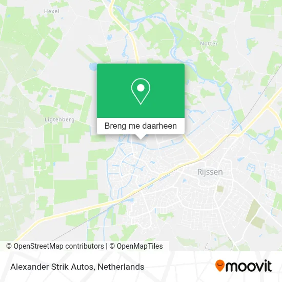Alexander Strik Autos kaart