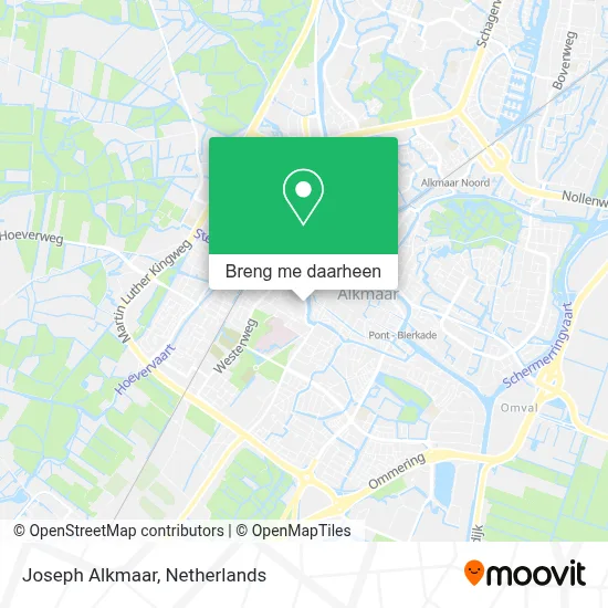 Joseph Alkmaar kaart