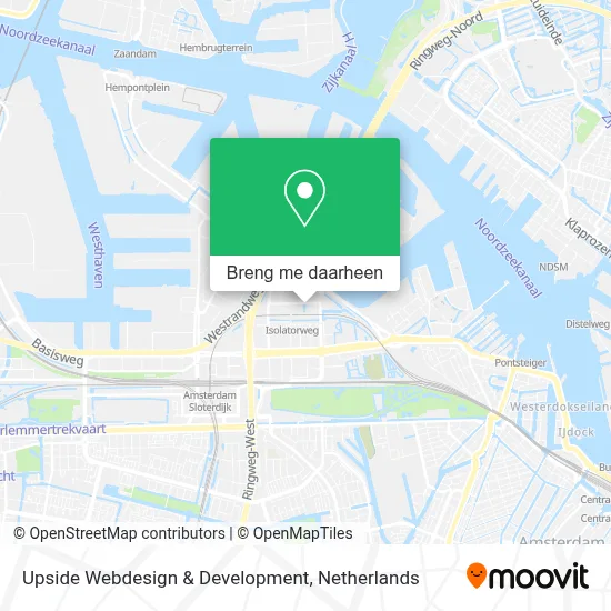 Upside Webdesign & Development kaart