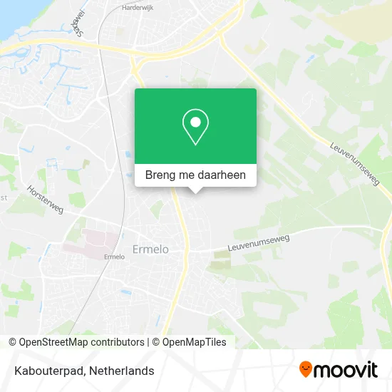 Kabouterpad kaart