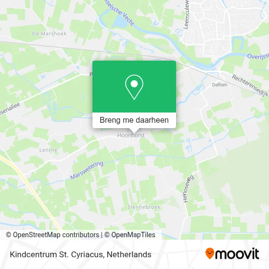 Kindcentrum St. Cyriacus kaart