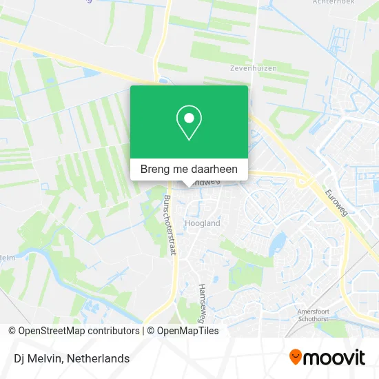 Dj Melvin kaart