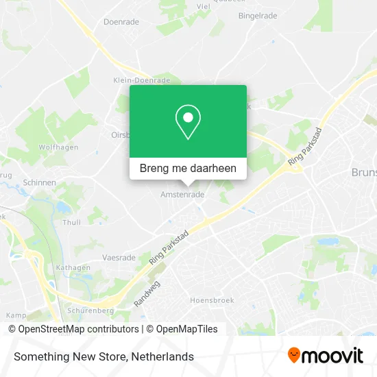 Something New Store kaart